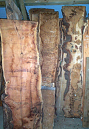 Photograph of some timber for sale